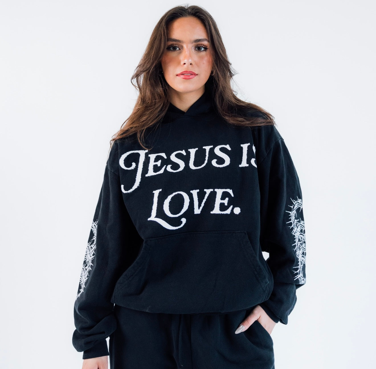 JESUS IS LOVE HOODIE